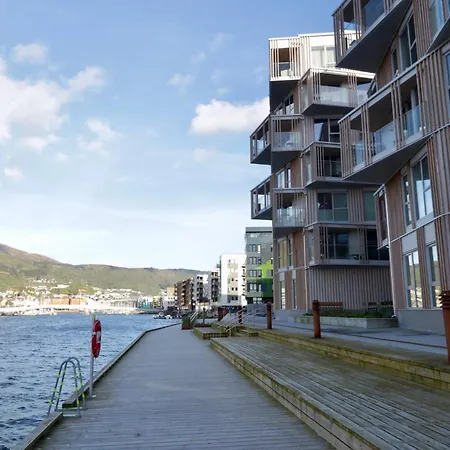 Apartman Nyoppusset Med Utsikt Og Takterrasse Bergen
